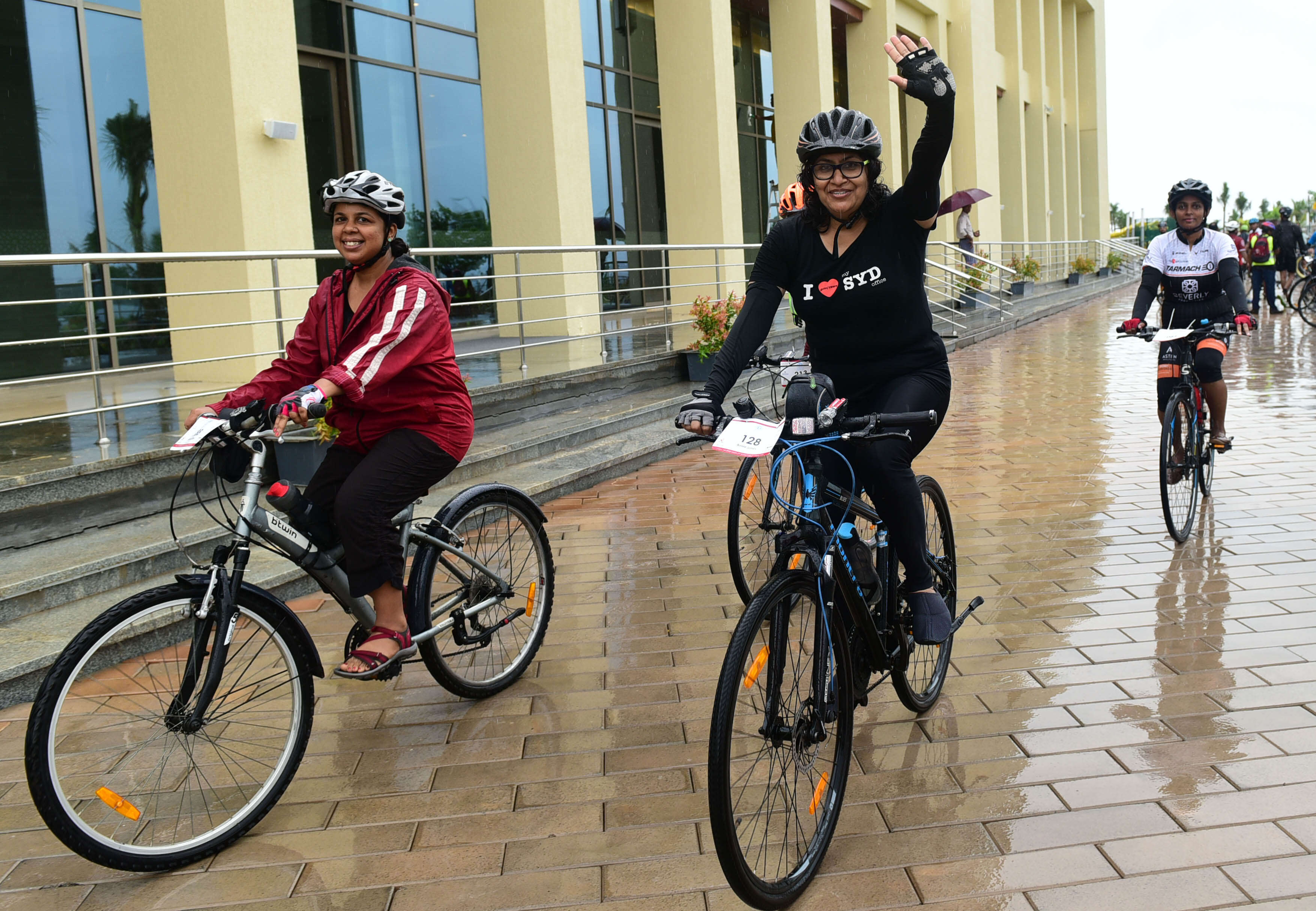 kochi programmes Cyclists in Kochi set out on a rally to observe World