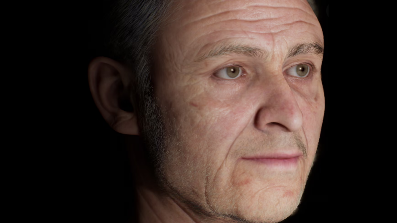 Ancient DNA reveals a man with a much more complex heritage (Image: Liverpool John Moores University)<br>