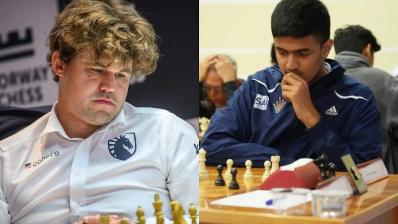 Vandan was paired against Carlsen in the second round.