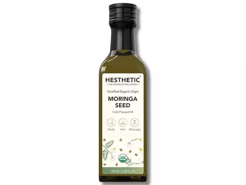 HESTHETIC USDA Certified Organic Virgin Cold Pressed Moringa Seed Oil
