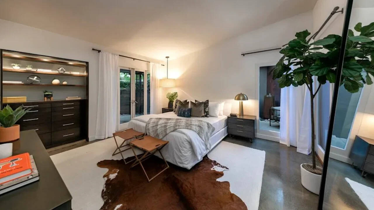 The bedroom