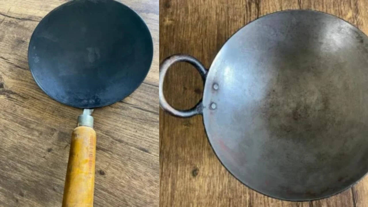 Iron Kadhai and Tawa