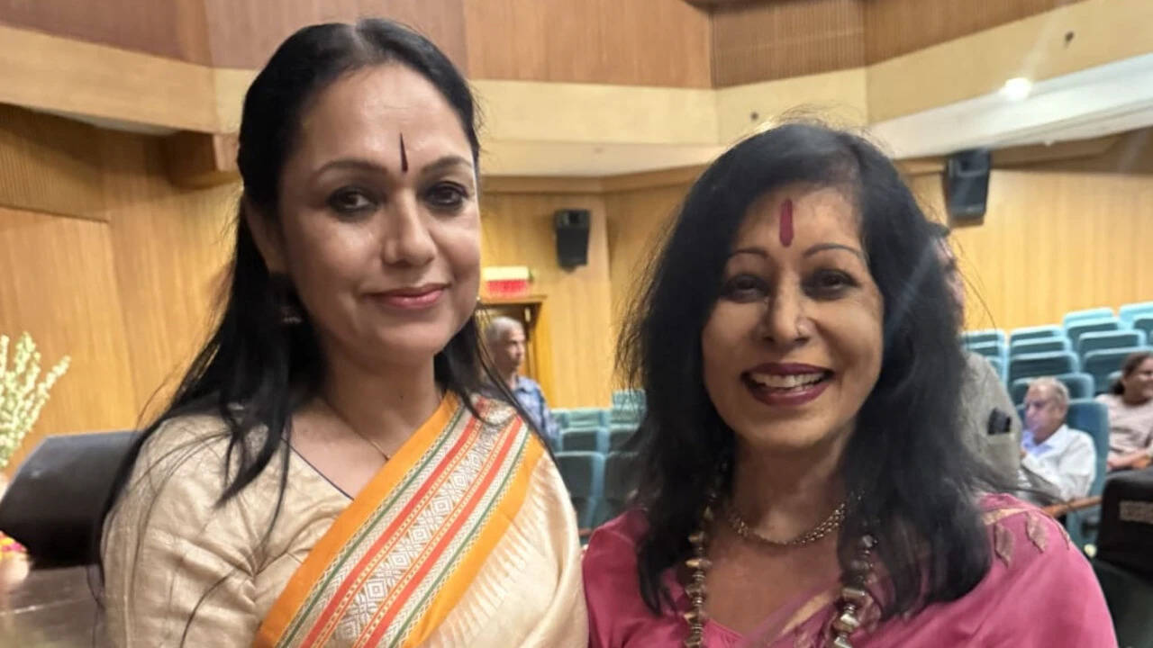Rama Vaidyanathan and Shovana Narayan