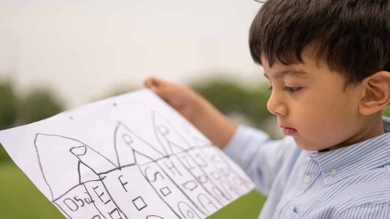 Repeatedly starting over can sometimes reflect a child’s difficulty accepting an imperfect result.