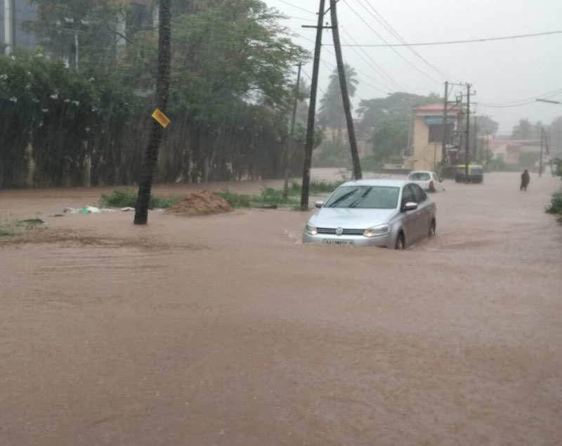 Mangaluru rains: Heavy downpour leaves city in a shambles | Mangaluru ...