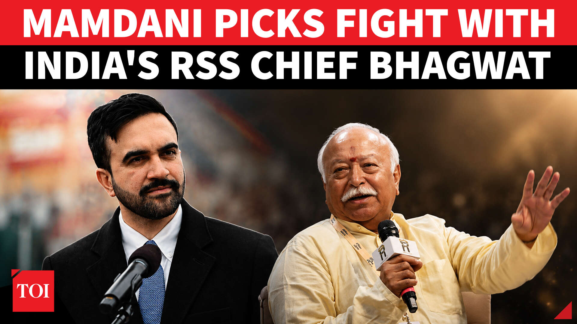 ‘RSS IS TROUBLING...’: Mamdani’s ‘SHOCK ATTACK’ On Mohan Bhagwat’s NYC Rally Ignites Political Storm