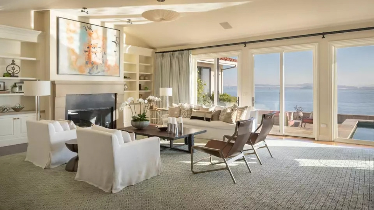 A home designed around bay views<br>