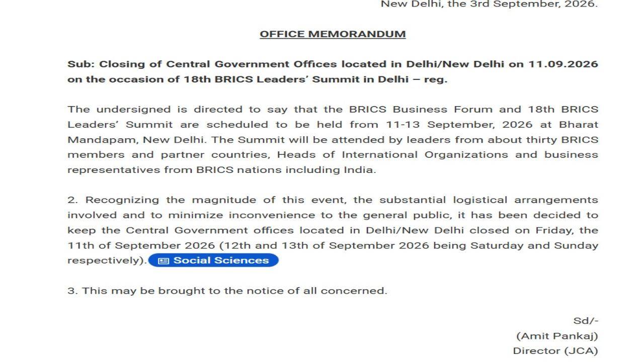 Delhi closed