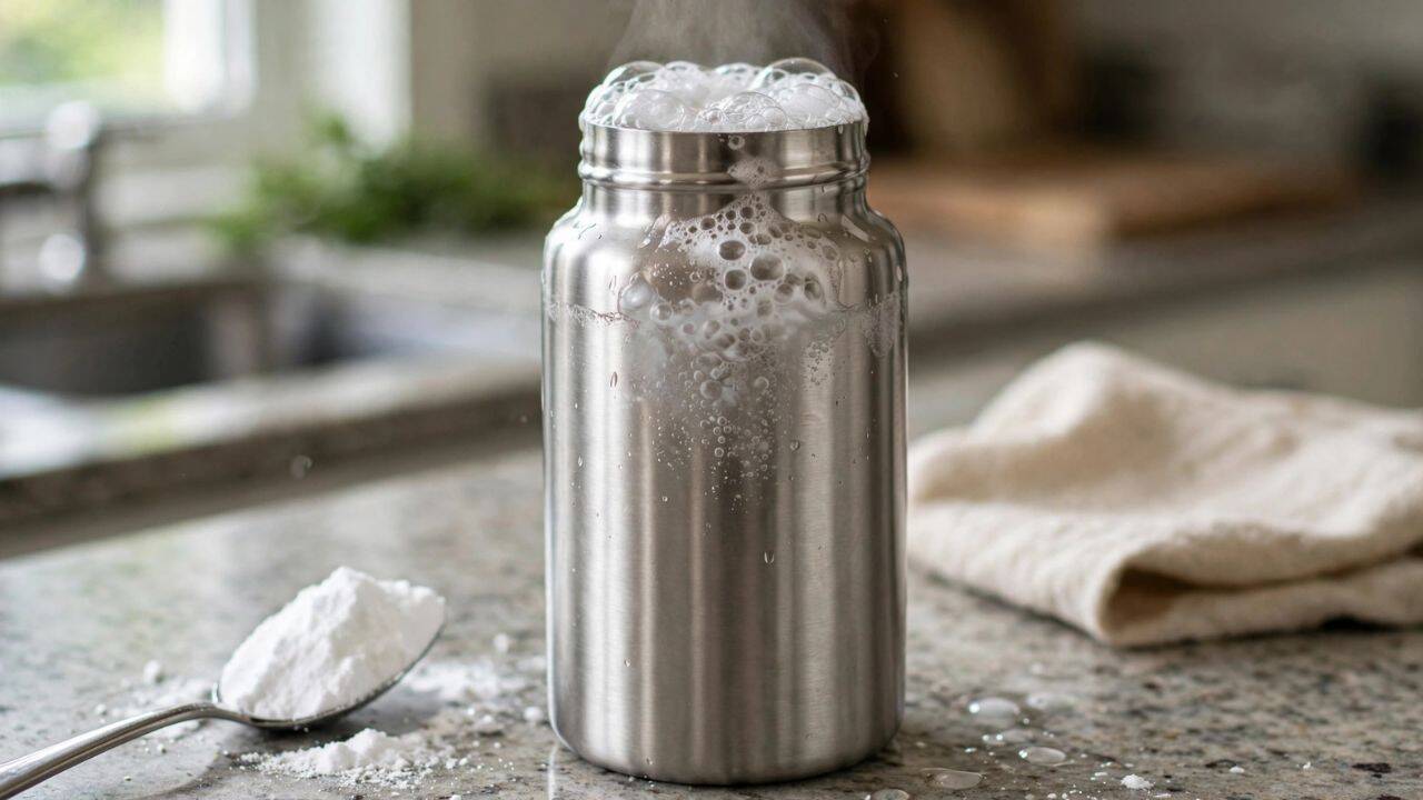 Soak it with baking soda for stubborn smells<br>