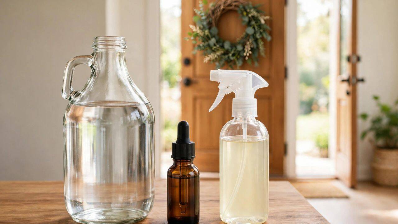 How to make a vanilla essence spray for your home entrance<br>