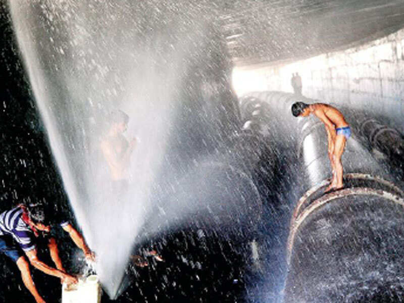 BMC City faces 10 per cent water cut, but there�s no one