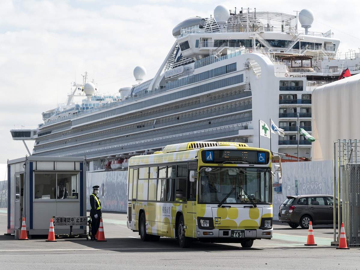 Diamond Princess лайнер коронавирус