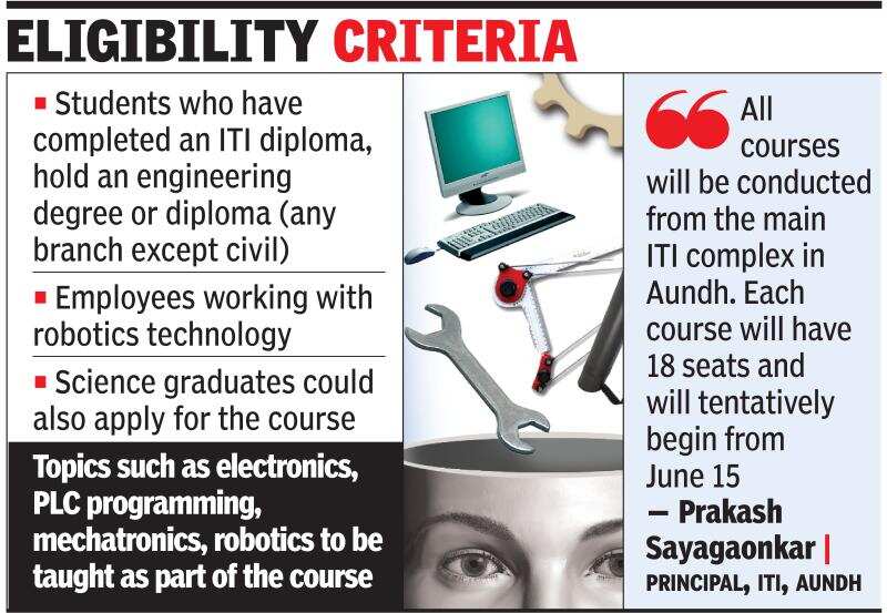 ITI Aundh first centre in country to offer Robotics Mechatronics ITI Aundh first centre in country to offer Robotics Mechatronics
