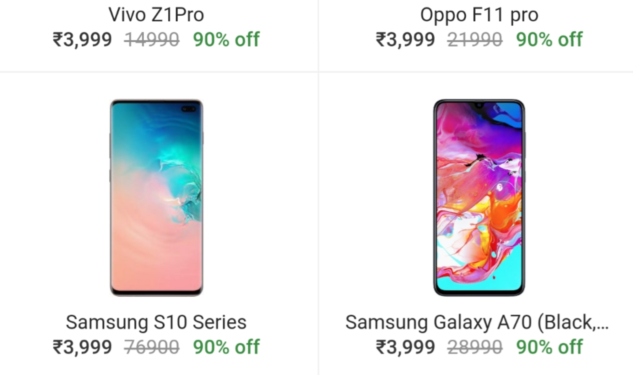 No Flipkart Is Not Selling All Phones From Vivo Samsung And Other Companies At Rs 3 999 Times Of India