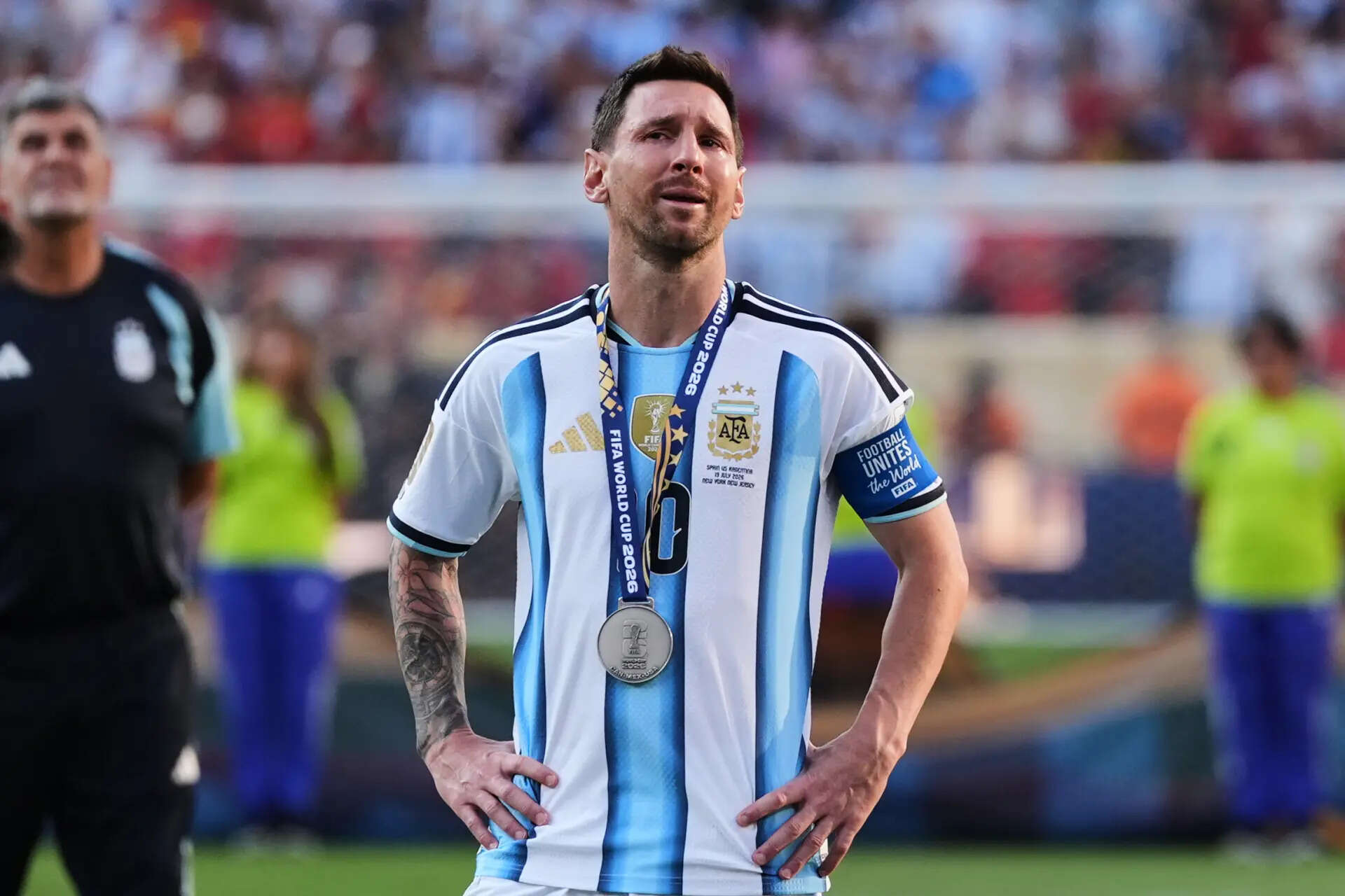 APTOPIX Argentina Spain WCup Soccer