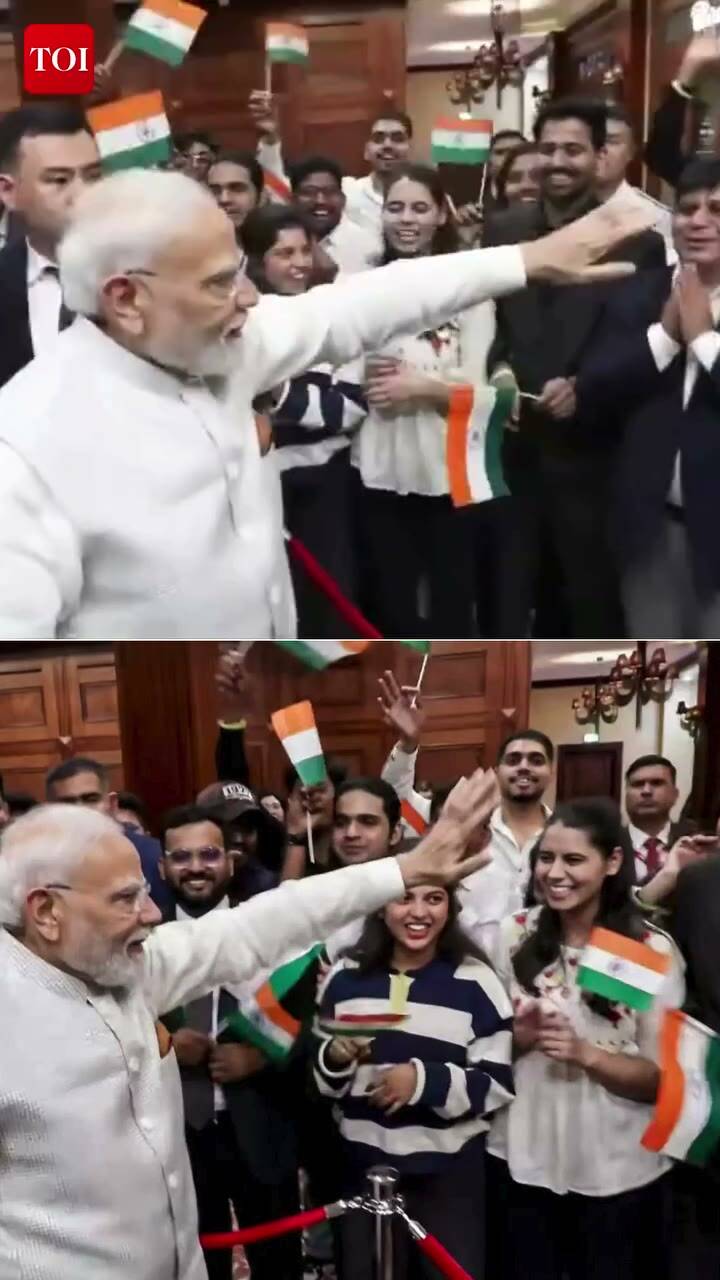 PM Modi Receives Warm Diaspora Welcome