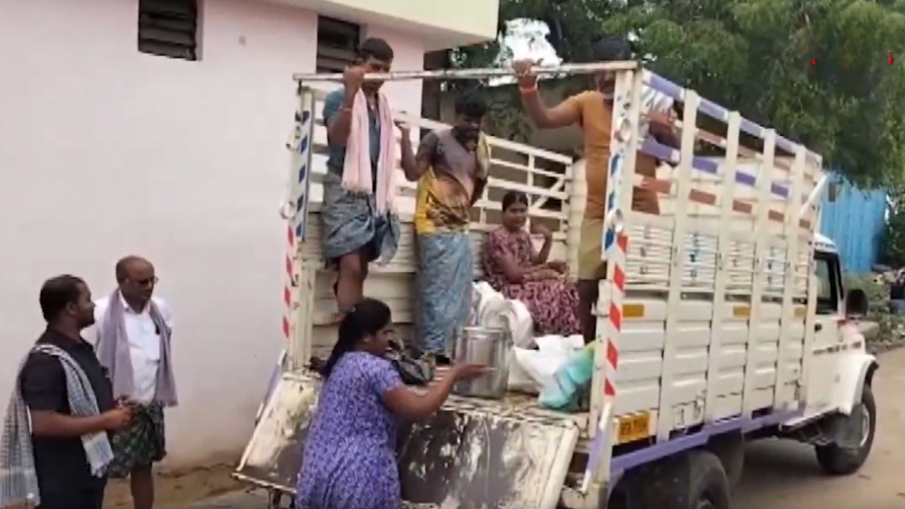 Income from farming and the transport business is managed collectively, helping support the large household.