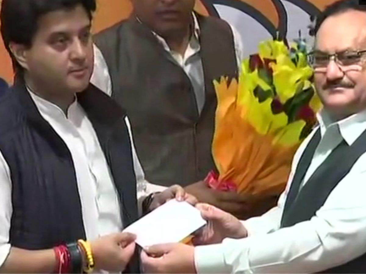 Jyotiraditya Scindia Joins BJP, Says India's Future Safe In PM Modi's Hands