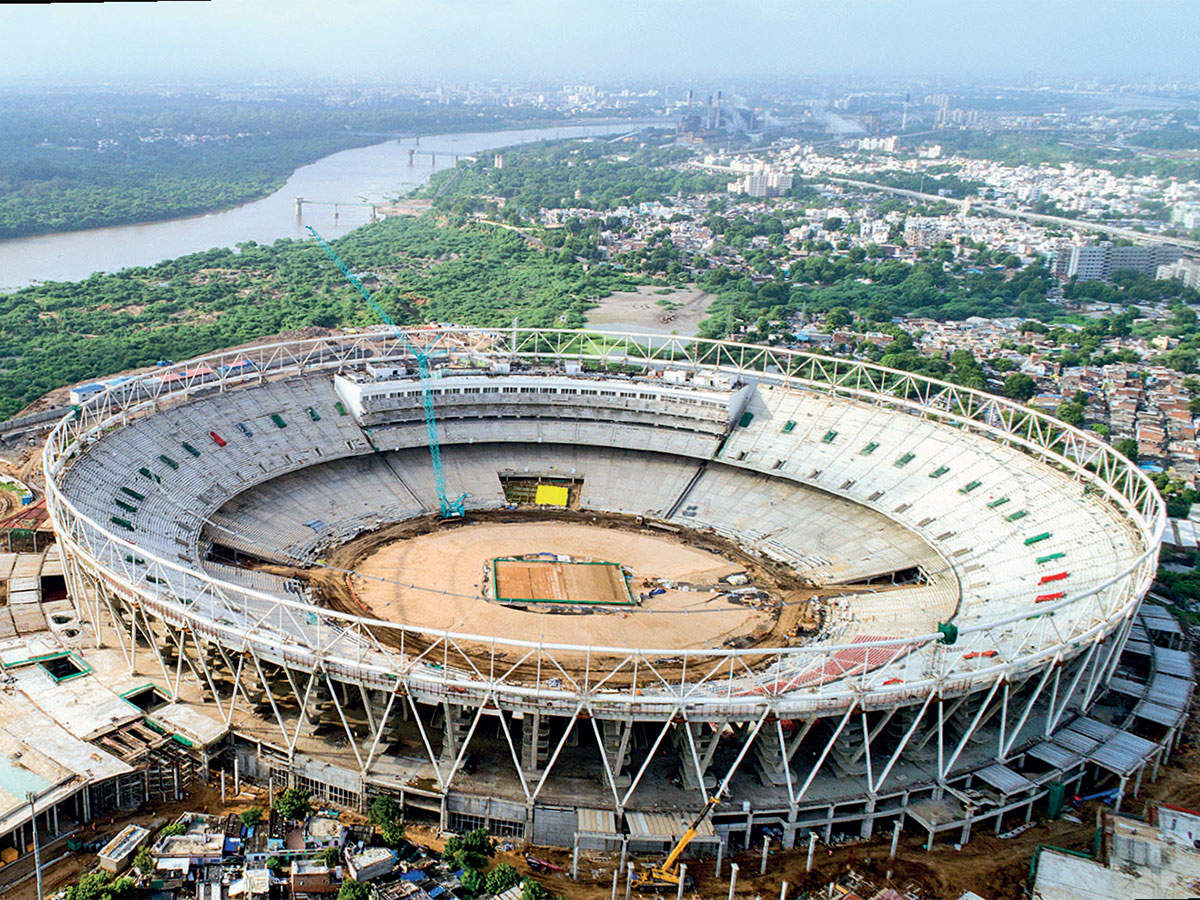 Motera Stadium Gujarat S Grand Stand