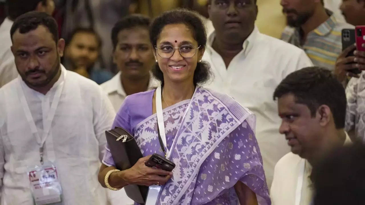 Top Coalition Leaders In Favour Of Supriya Sule As New Party Chief | Pune News – Times of India