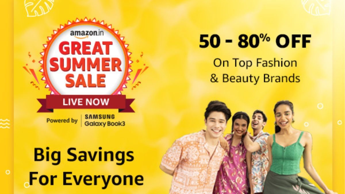 Amazon Great Summer Sale 2023 The Amazon Fashion Sale deals Most