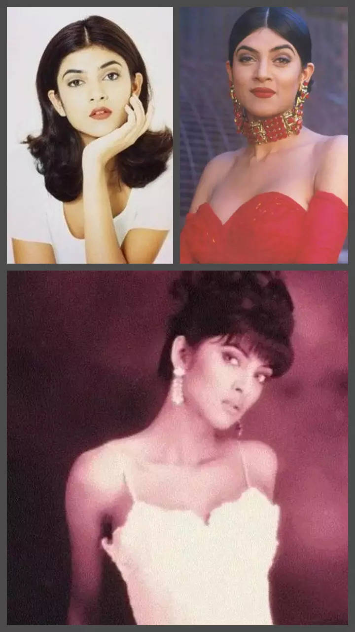 Sushmita's rare pics from modelling days