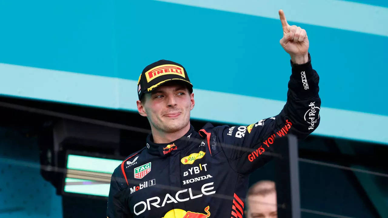 Max Verstappen comes from ninth on grid to win Miami Grand Prix | Racing News - Times of India
