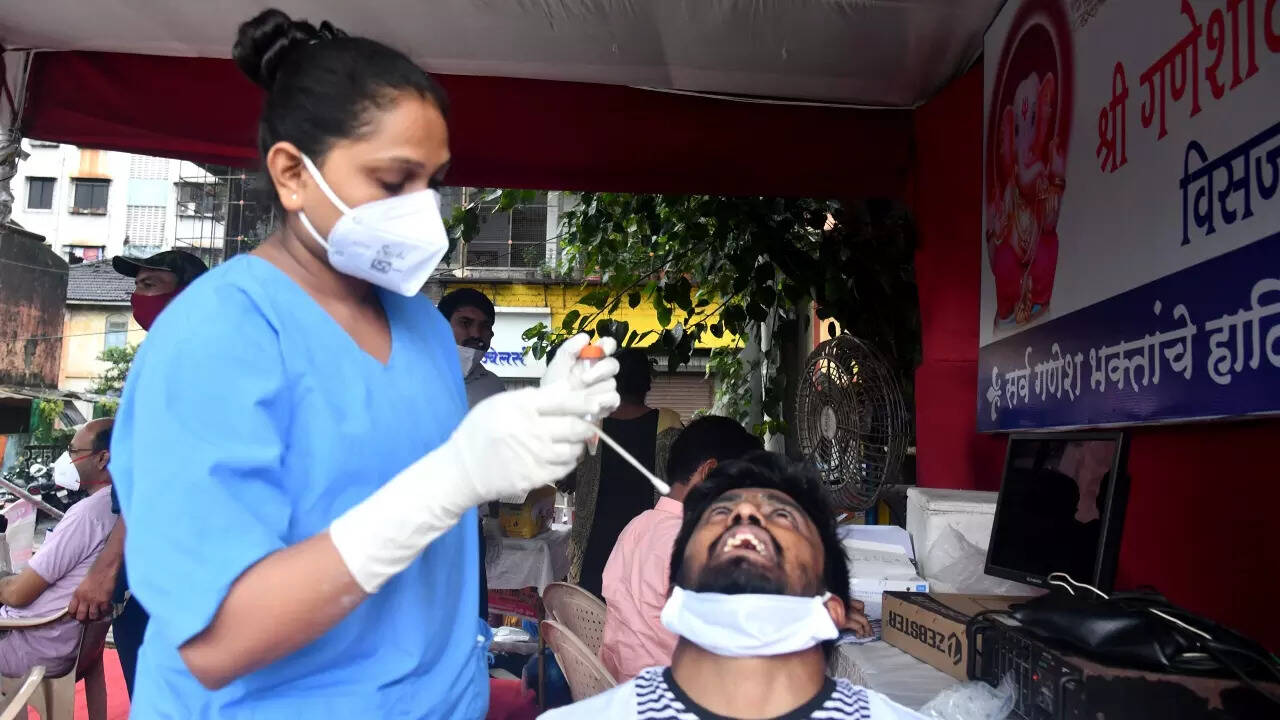 Covid surge subsiding fast, weekly cases down 57%