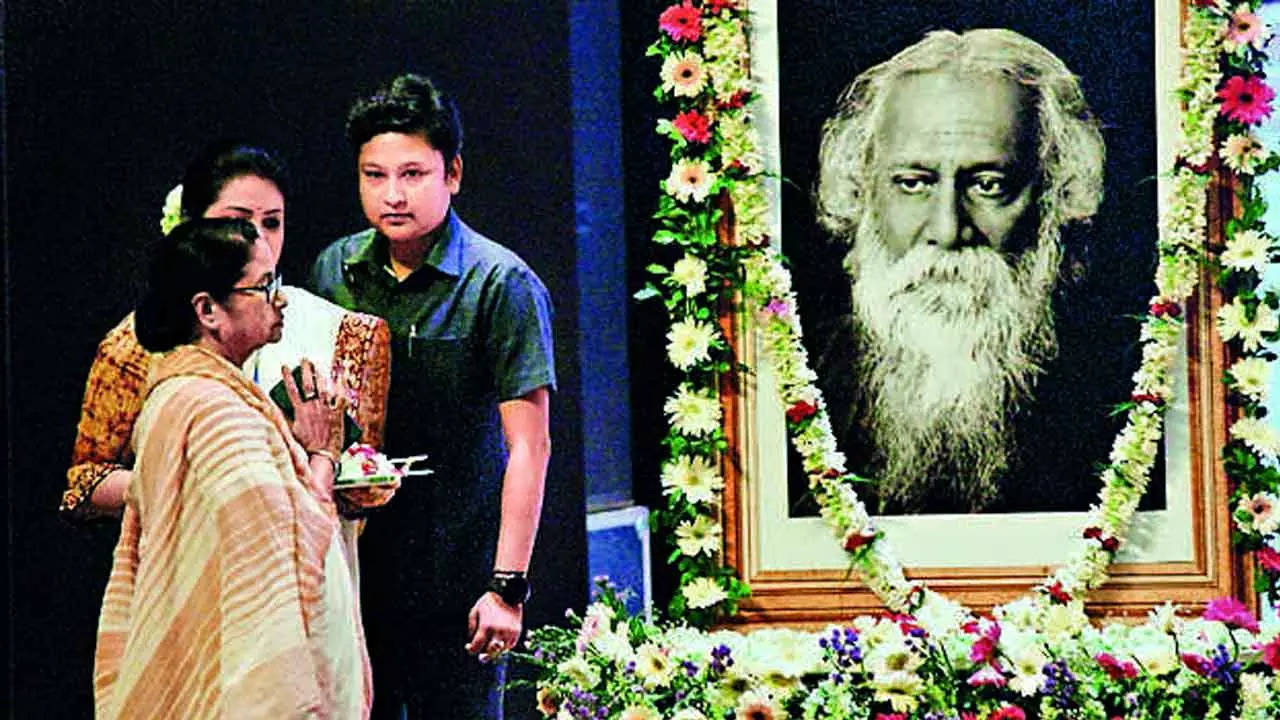 Rabindranath Tagore teaches unity, not to divide: West Bengal CM Mamata Banerjee