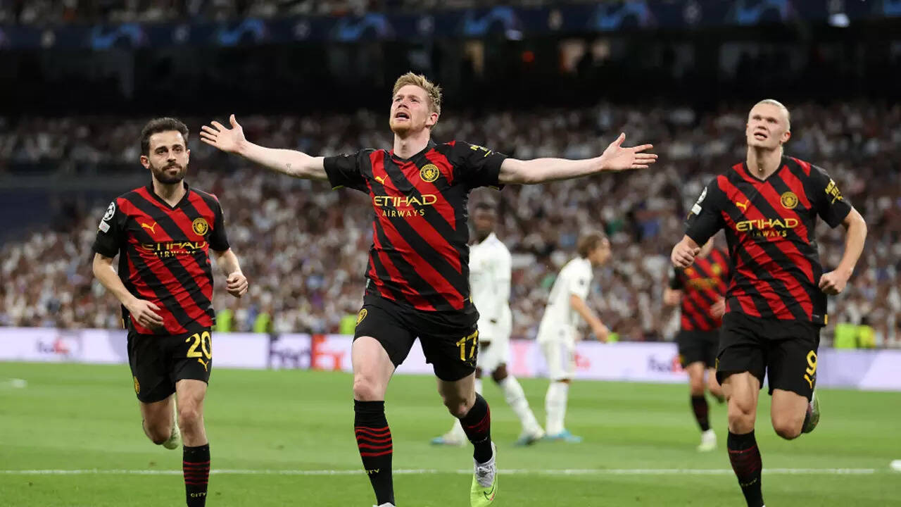CL: De Bruyne stunner earns City 1-1 draw at Real Madrid