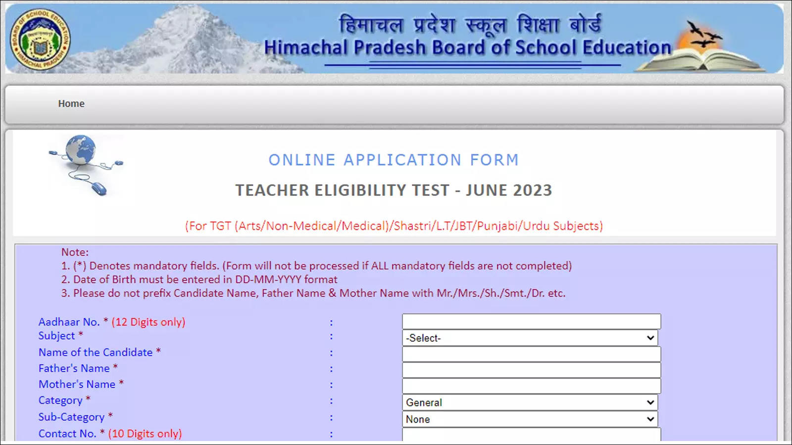 HP TET June 2023 registration begins, apply on hpbose.org – Times of India