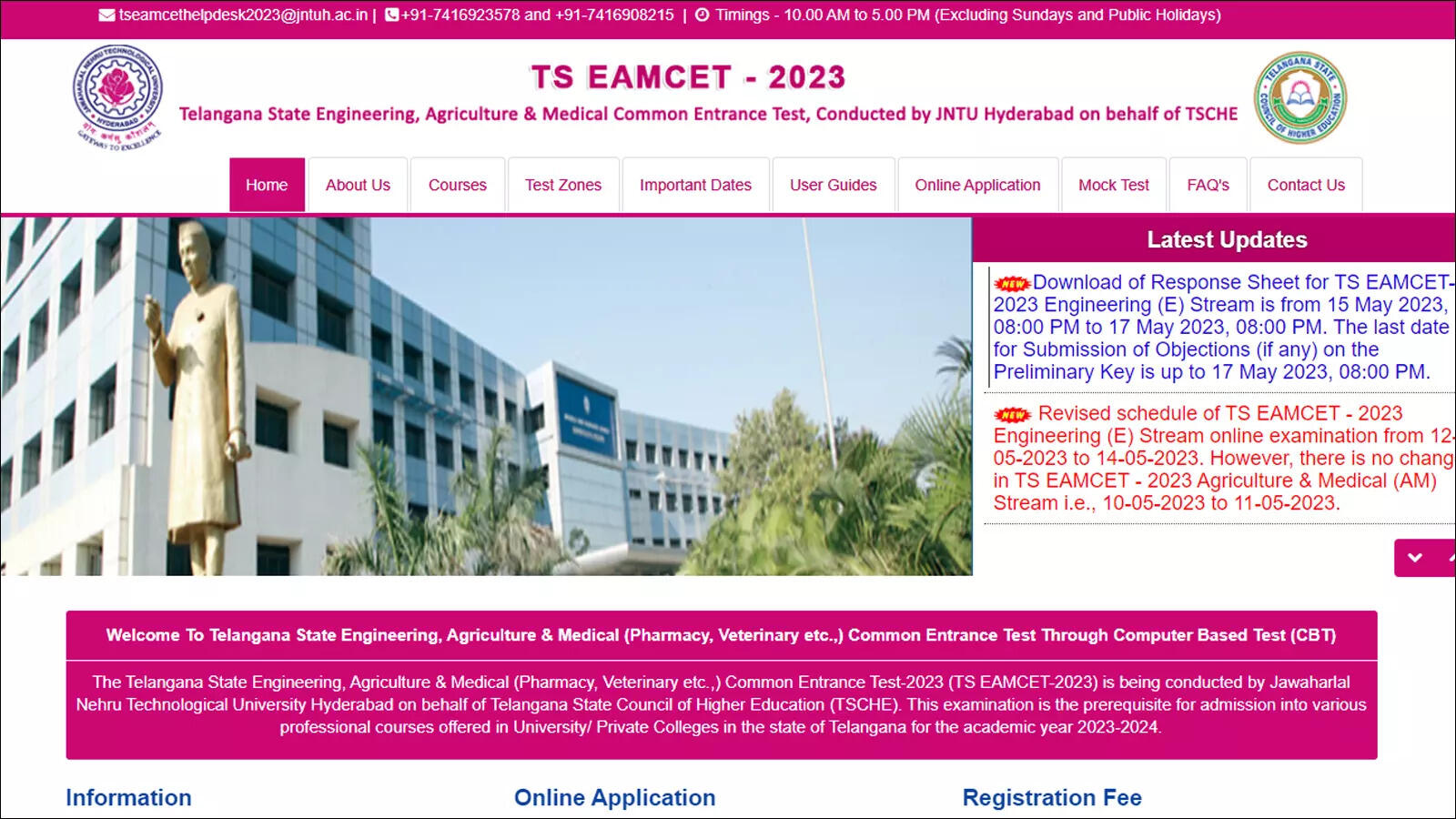 TS EAMCET Answer Key 2023 for engineering stream to be released today on eamcet.tsche.ac.in; how to check – Times of India