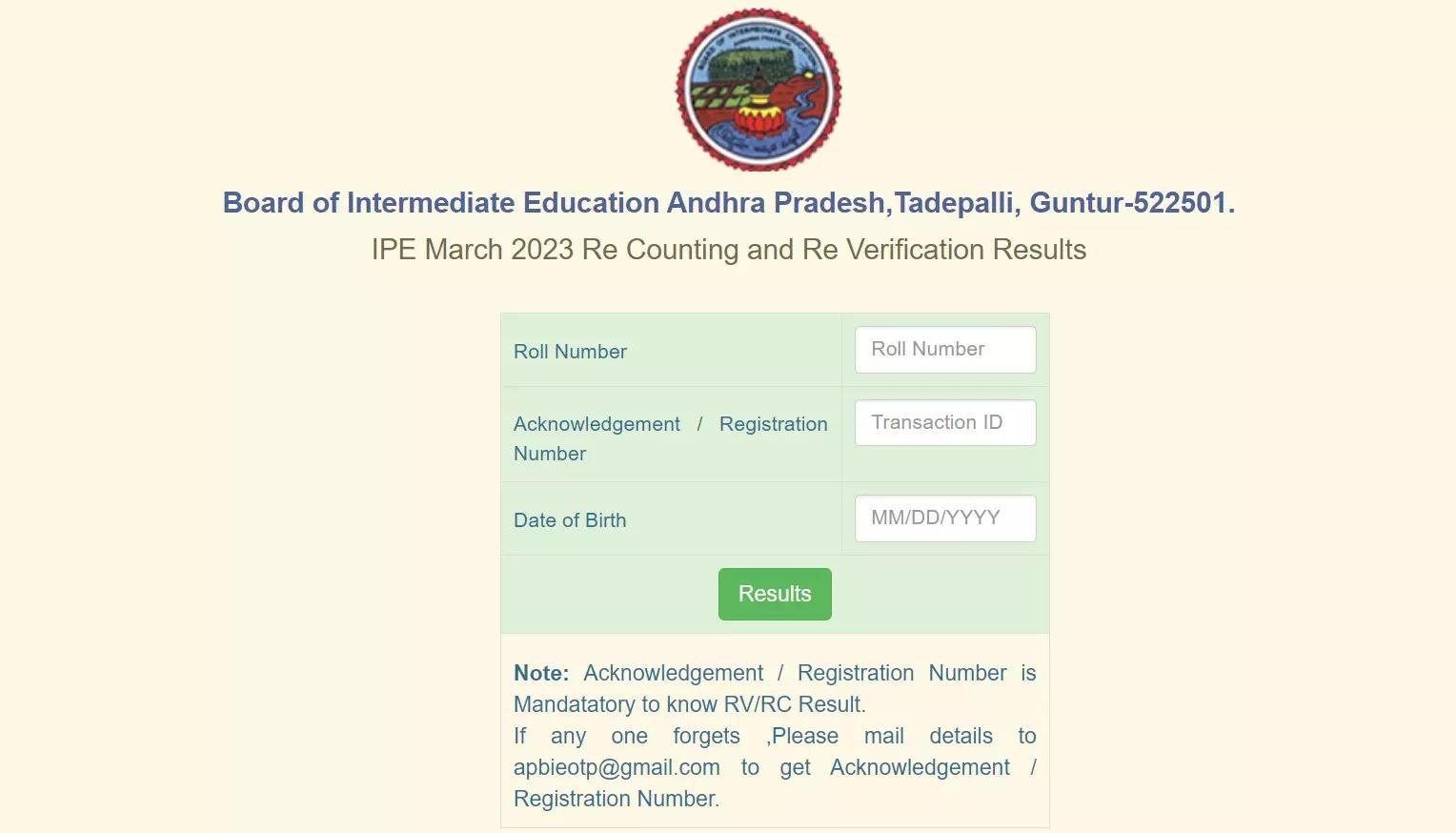 AP Inter Recounting & Reverification Results 2023 declared on rcres.apbie.org.in, download link here – Times of India