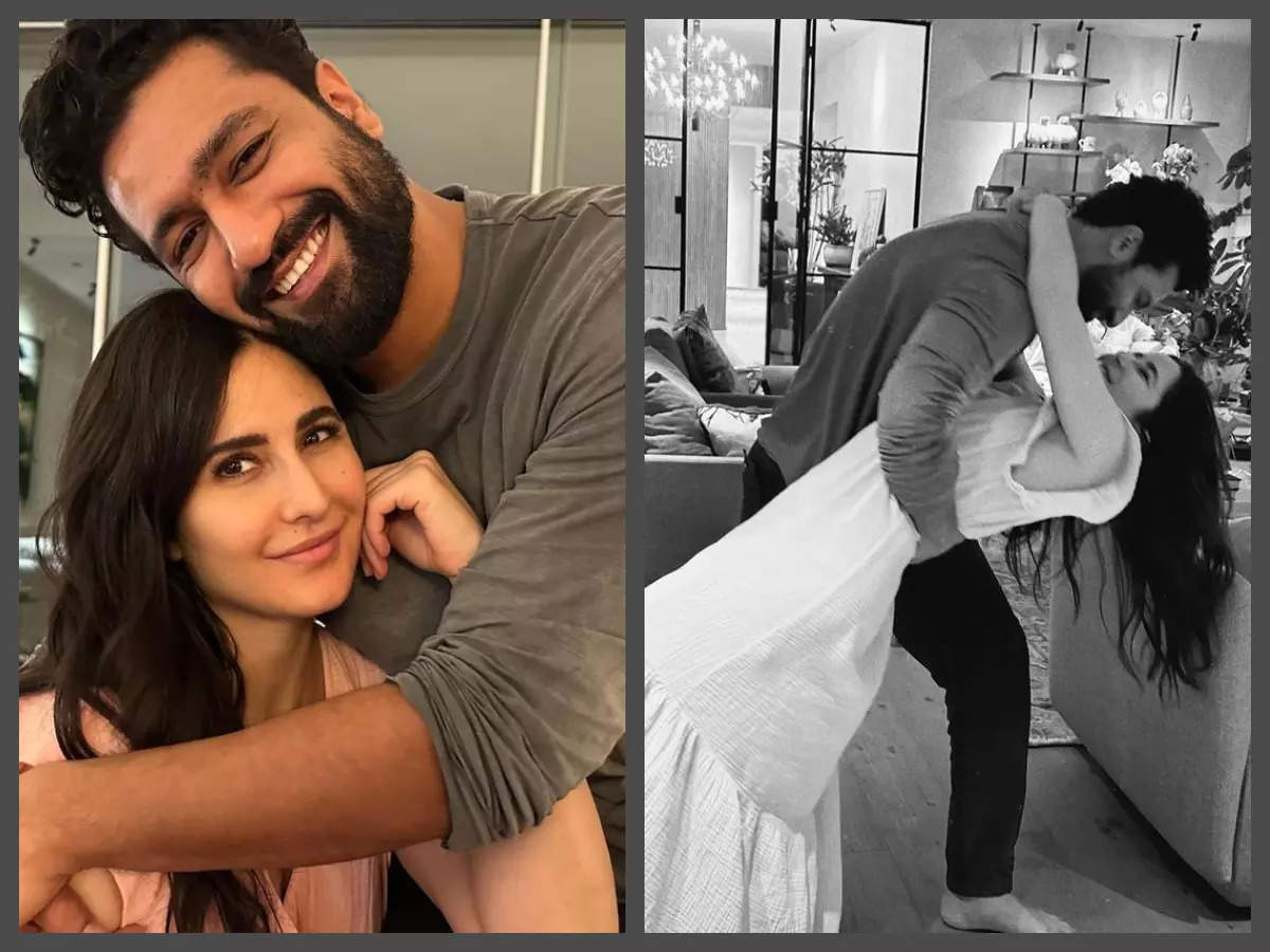 Katrina Kaif wishes husband Vicky Kaushal on his birthday with unseen photos A little dance, dher saara pyaar Hindi Movie News pic