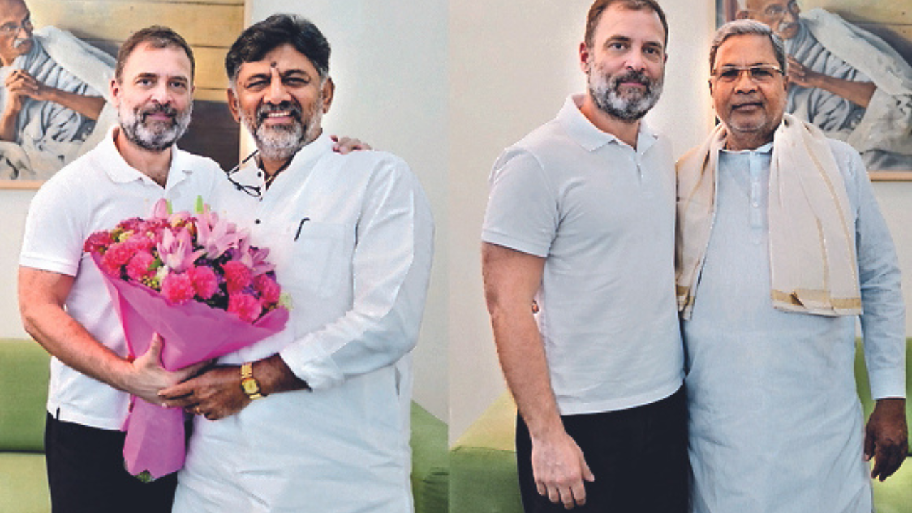 Siddaramaiah likely to be Karnataka CM, DKS his deputy in Congress solution