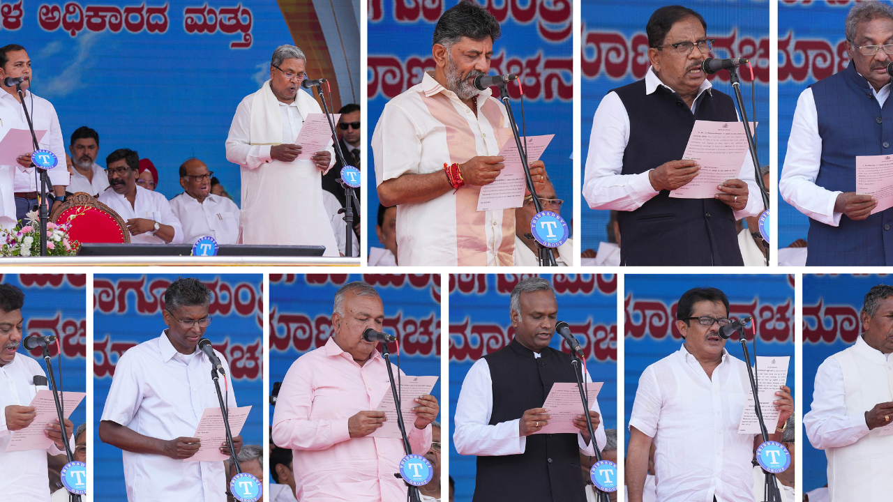 Siddaramaiah-DK Shivakumar tussle limits Karnataka cabinet to eight mantris