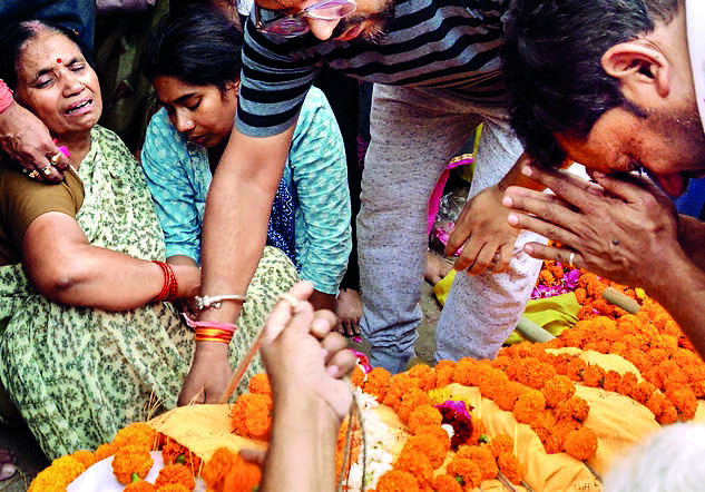Army dream buried, Sneha’s body cremated in hometown