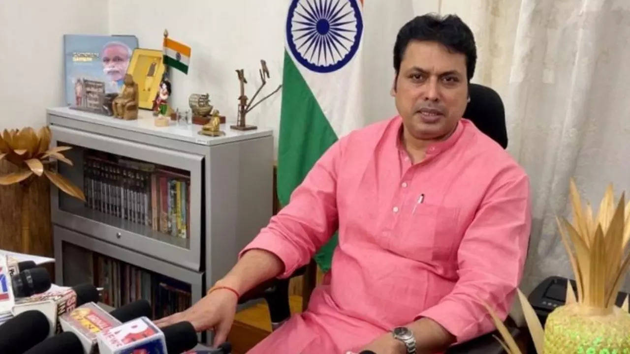 Former Tripura CM Biplab Deb alleges external forces interfering with state BJP’s functioning | Agartala News – Times of India