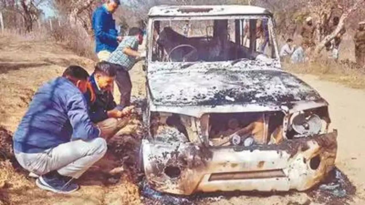 The charred bodies of two Muslim men were found in Bhiwani district of Haryana. (File image)
