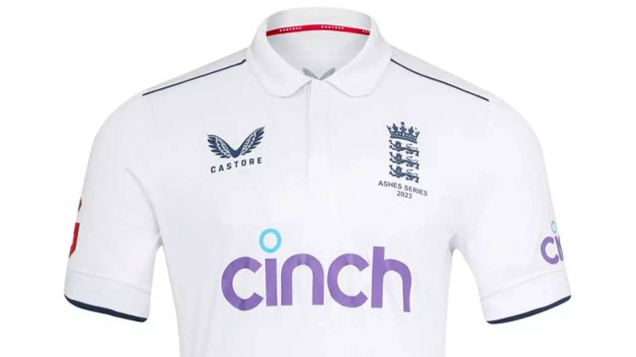 England unveil special edition Test shirt for Ashes series vs Oz