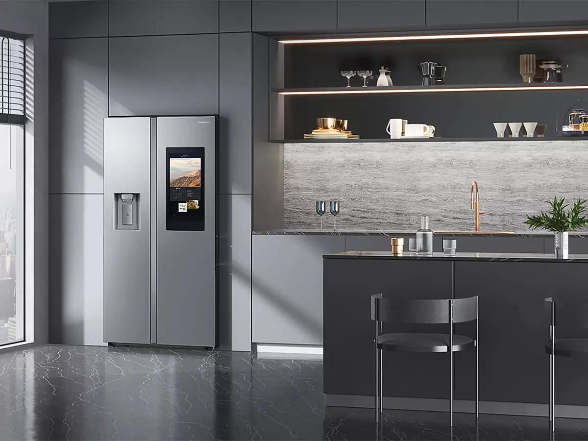 Samsung Family Hub Side By Side Refrigerator: It's more than a fridge, it adds a touch of class to your living space - Times of India