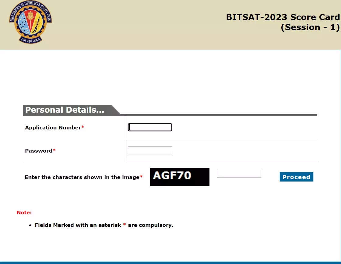 BITSAT Result 2023 (OUT): Download BITSAT Scorecard on bitsadmission.com,  direct link here - Times of India