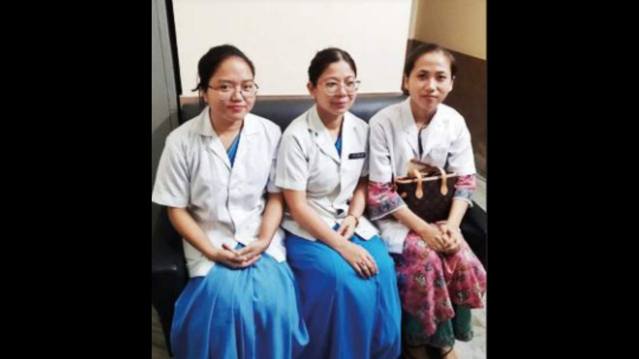 Assam: Meitei, Kuki nurses close ranks in times of crisis