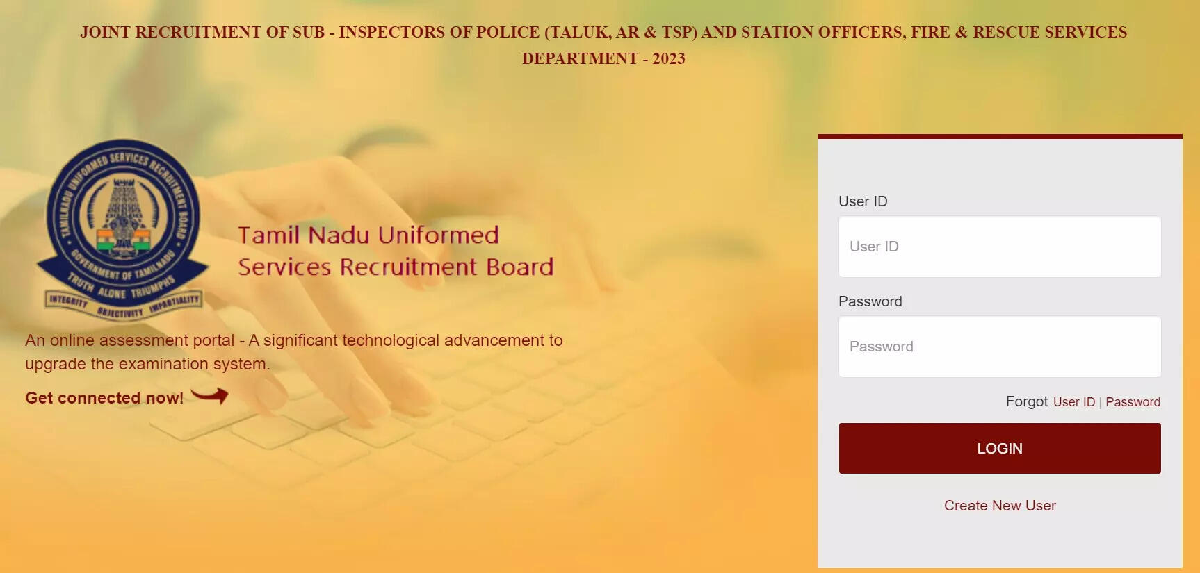 TNUSRB SI 2023: TNUSRB SI Registration 2023 begins on tnusrb.tn.gov.in, apply here for 621 Sub Inspector posts – Times of India