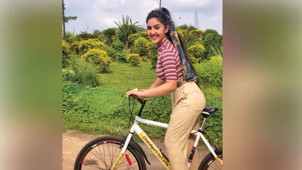 #WorldBicycleDay! I often go to Sanjay Gandhi National Park to pedal amidst trees and nature: Ashnoor Kaur