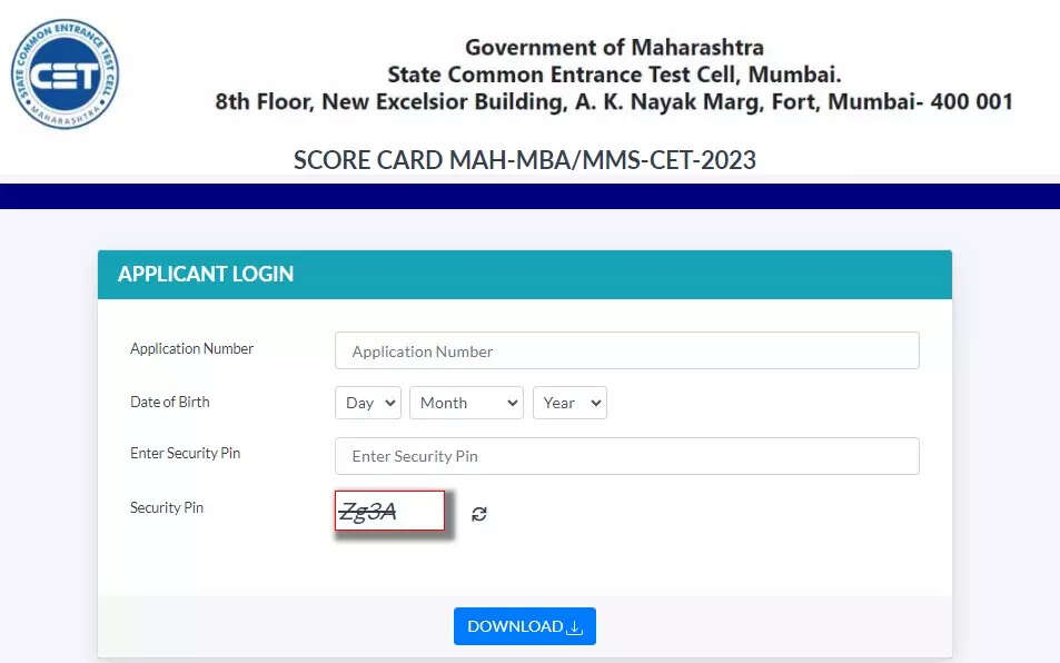 MAH MBA CET Result 2023 declared on mbacet2023.mahacet.org, download here – Times of India