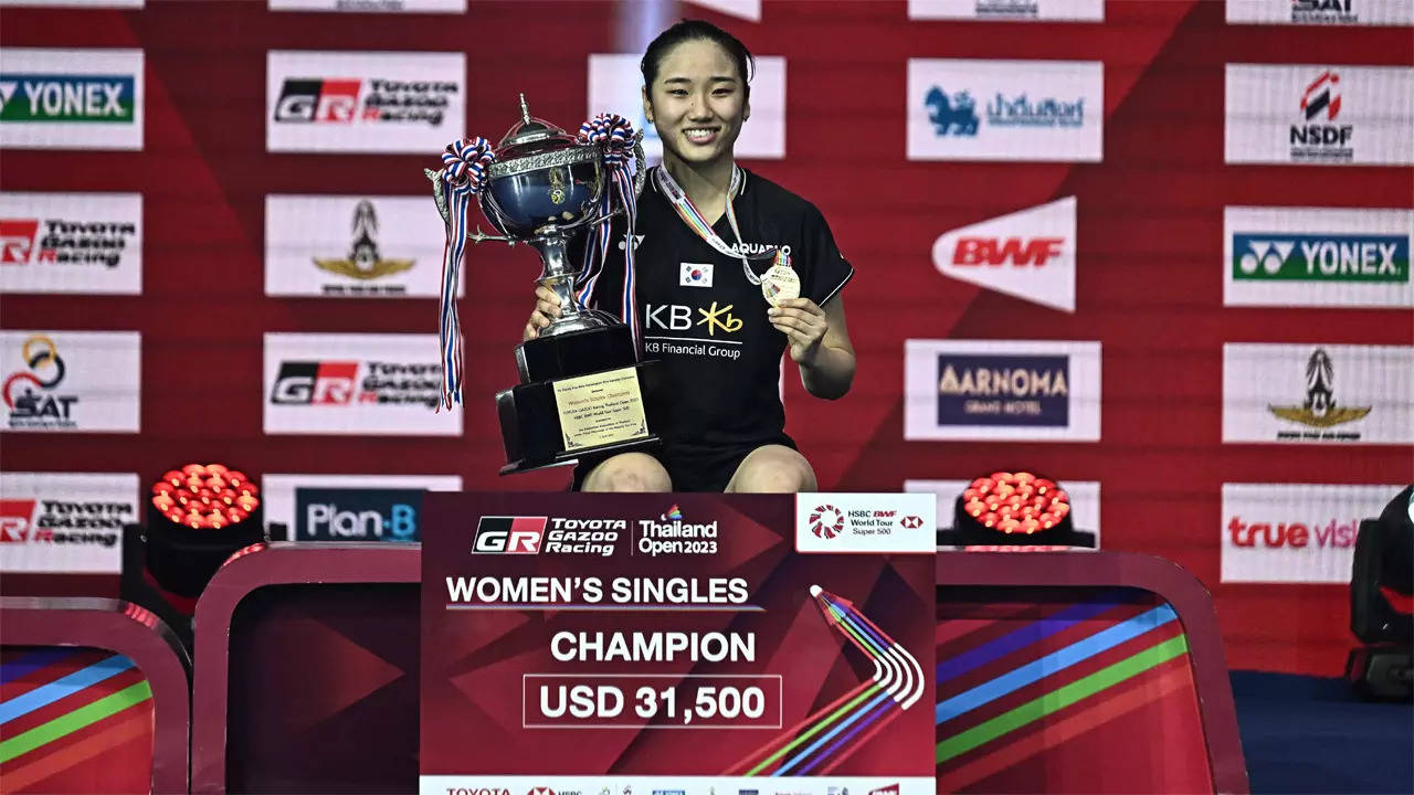 South Koreas An Se-young wins Thailand Open final Badminton News