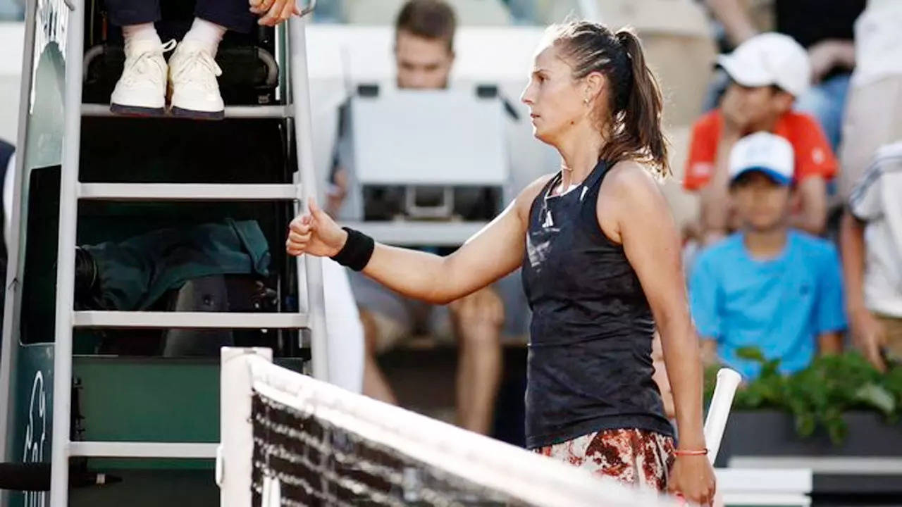 Russian Kasatkina feeling bitter after being booed at French Open