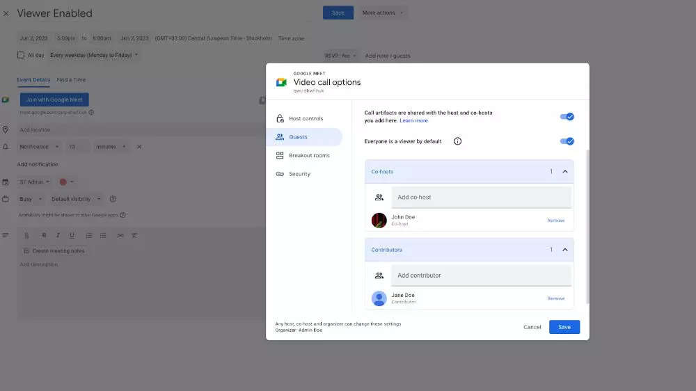 Google lanza el modo espectador en Meet
