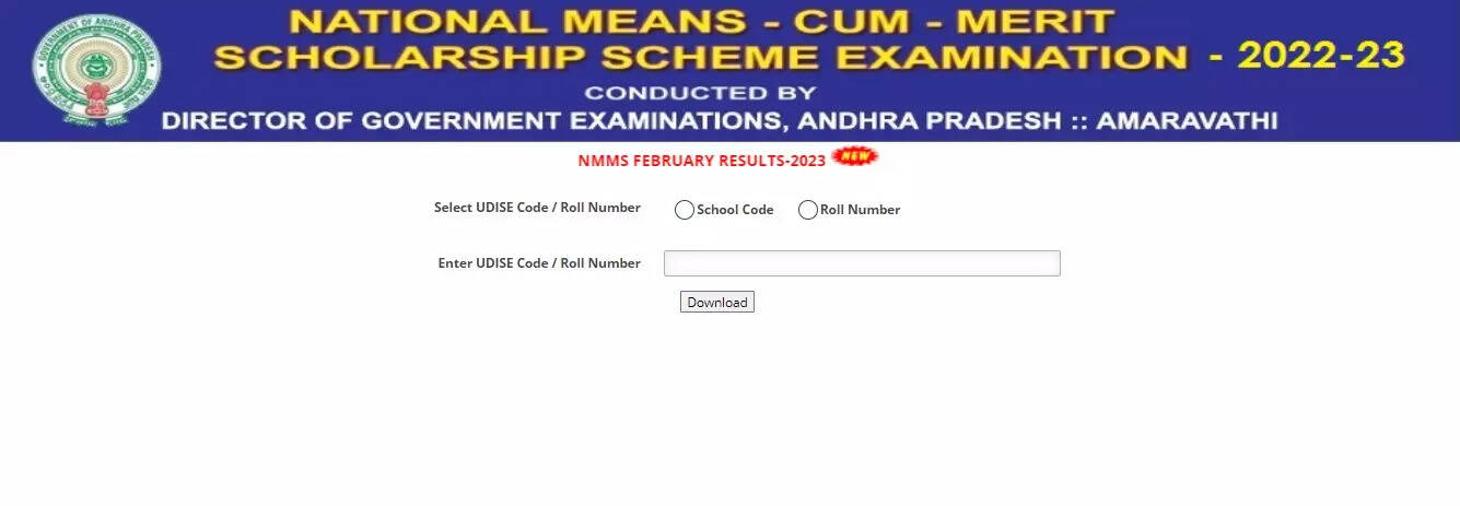 AP NMMS Result 2023 announced on bse.ap.gov.in, check direct link here – Times of India